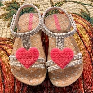 Ipanema heart sandals